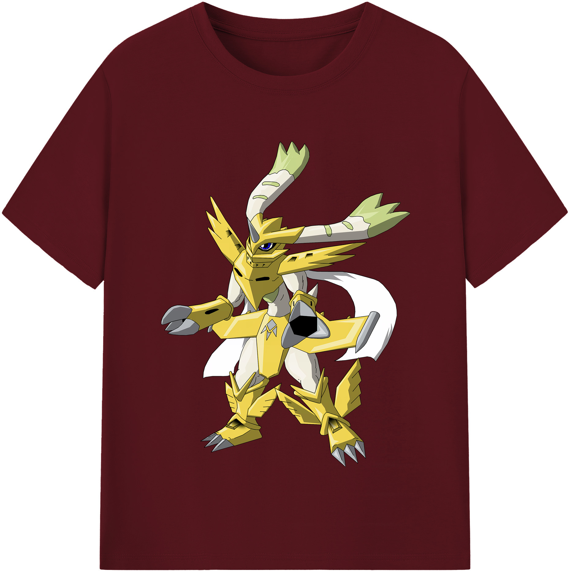 （画像用） Digimon デジタルモンスター/デジモン 綿100％半袖Tシャツ（フロントプリント）